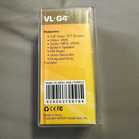 VL-G4 4GB MP3 - Picture 2 of 2